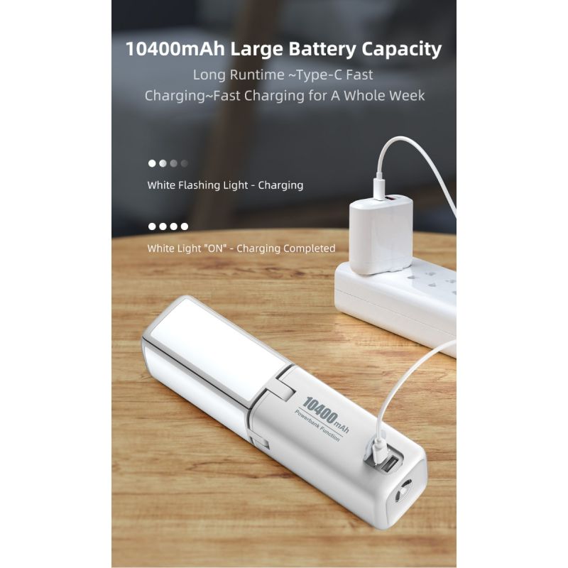 Klarus CL2 750 Lumen campinglykta med frifällbar 90-graders justering och 7 ljuslägen för utomhusbruk