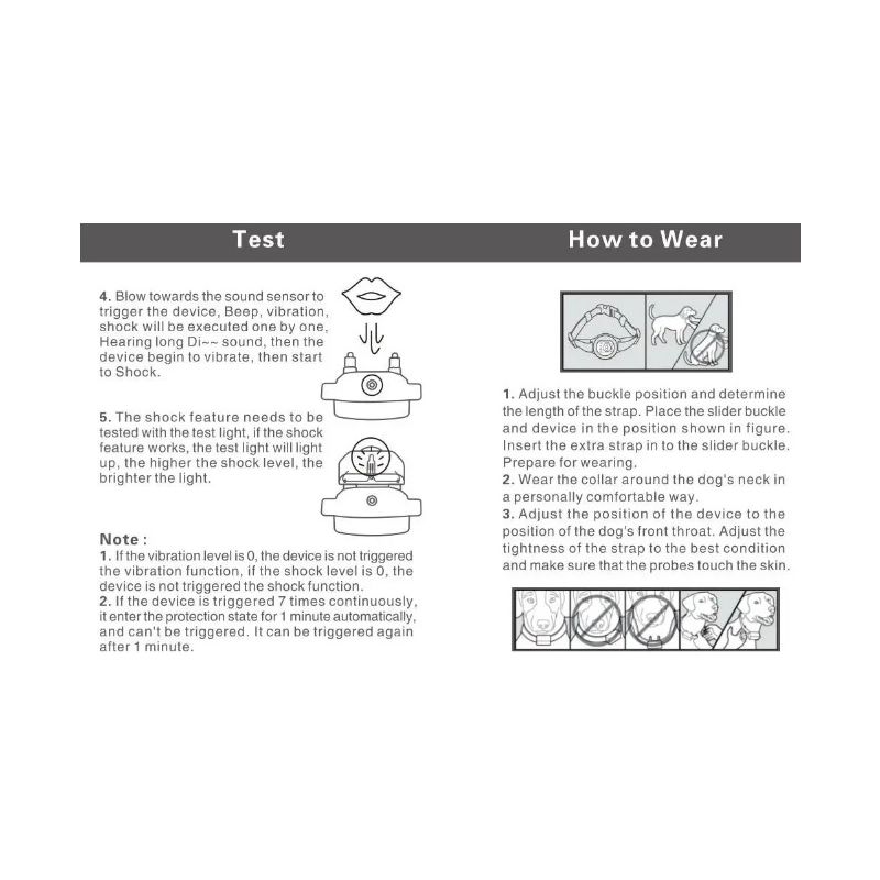Upptäck Smart Automatisk Anti Skällande Hundhalsband med Intelligent Skällandeigenkänning och Bekväm Hundträning