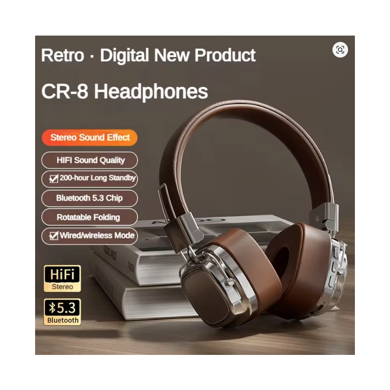 Major III hörlurar Trådlösa Bluetooth hörlurar Ergonomisk design Dubbelmikrofon ENC Långvarig komfort