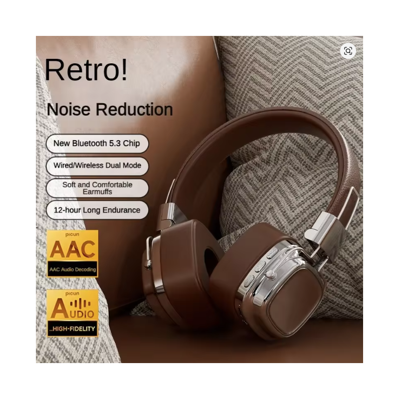 Major III hörlurar Trådlösa Bluetooth hörlurar Ergonomisk design Dubbelmikrofon ENC Långvarig komfort