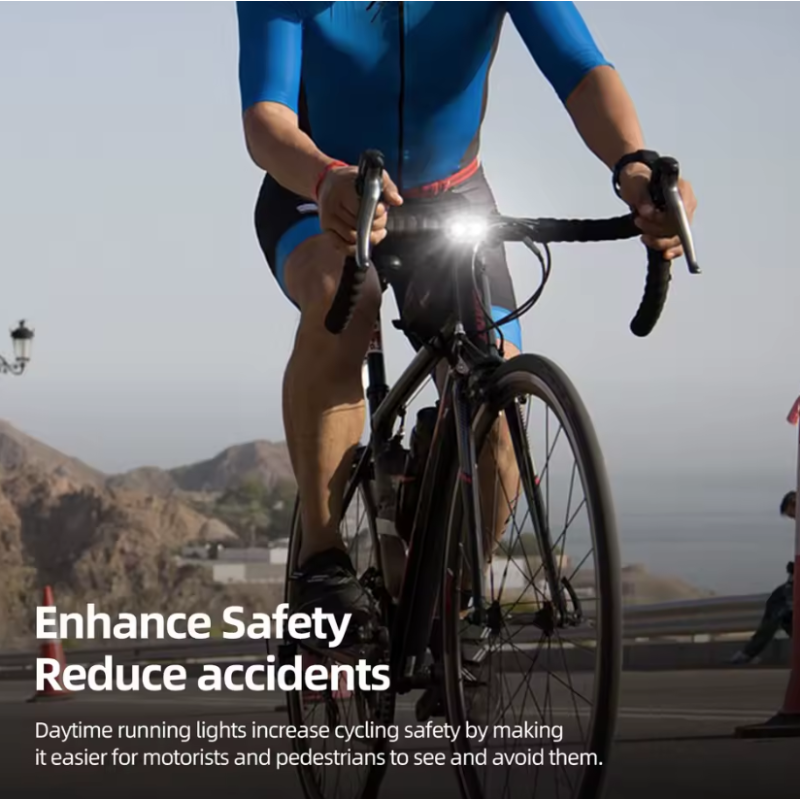 Upptäck CYCLAMI CY200 smart bromsavkännande LED cykel bakljus vattentät cykelbelysning för säker pendling