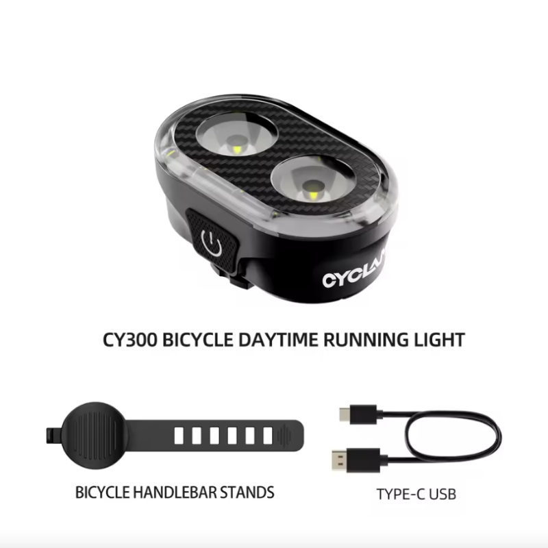 Upptäck CYCLAMI CY200 smart bromsavkännande LED cykel bakljus vattentät cykelbelysning för säker pendling