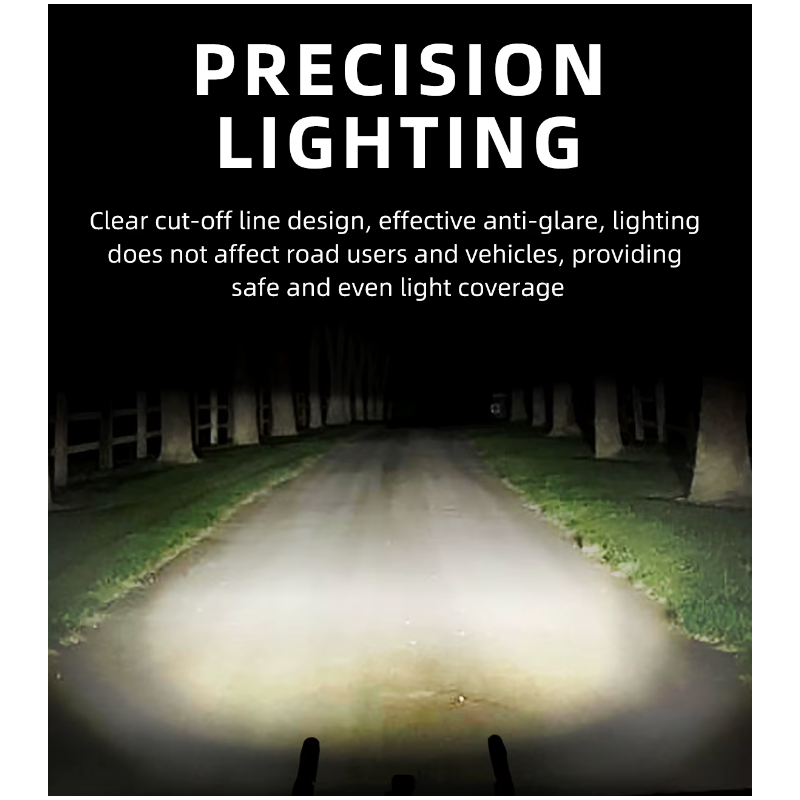 Hängande Avskuren Kabel Cykel Framljus 1600LM högpresterande strålkastare med trådlös fjärrkontroll och hållbar konstruktion