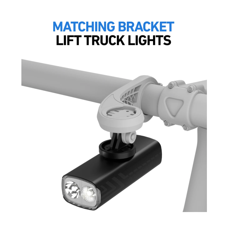 CYCLAMI BR2000 Cykelframlampa för MTB & Landsvägscykel - Typ-C, 2000 Lumen, Max Säkerhet