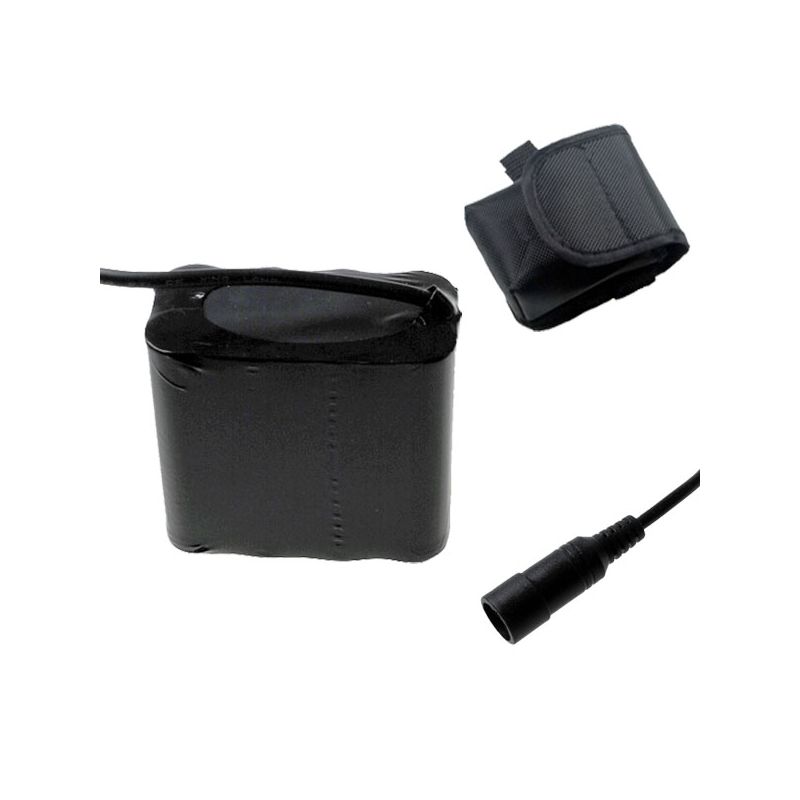 UltraFire 5521 DC-gränssnitt 8.4v LED-cykelljusbatteri 17600mAh högkapacitet långvarig vattentät fri leverans