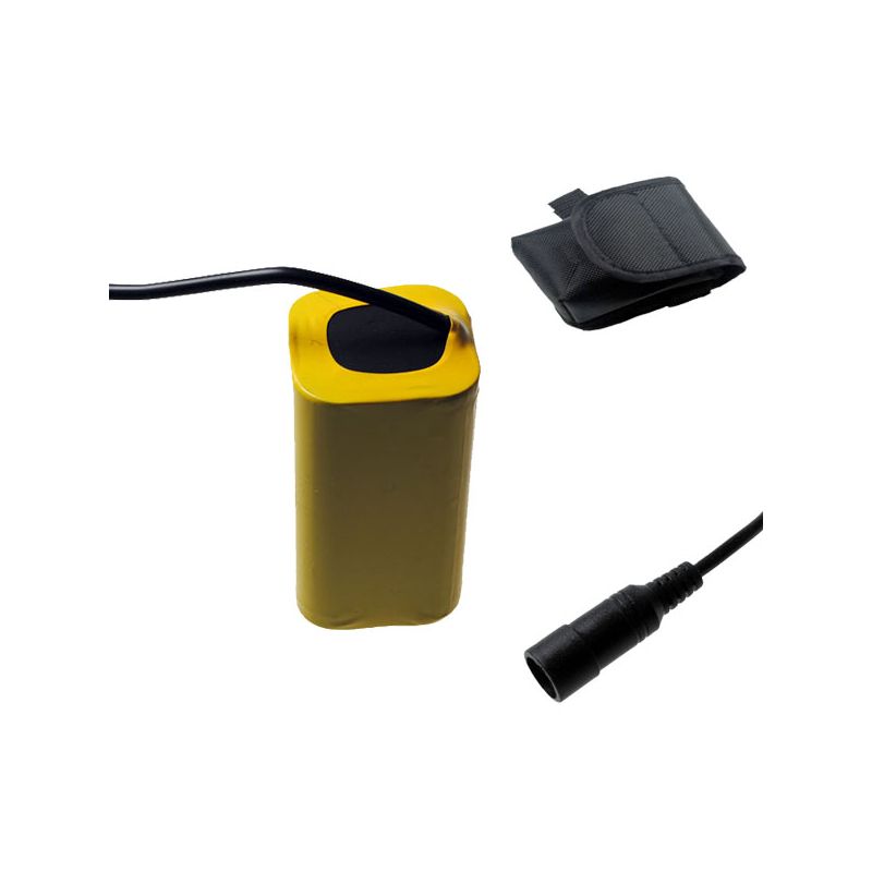 UltraFire cykelbatteri 8.4V 8800mAh med 5521 DC-gränssnitt LED cykel framljus För nattcykling hög prestanda