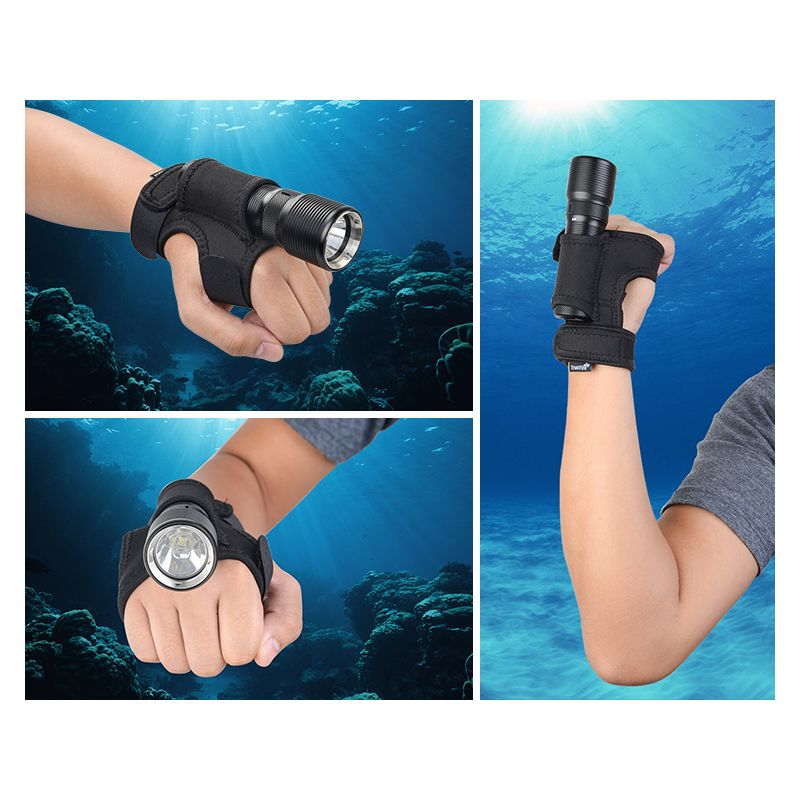 TrustFire TR-DF008 LED dykficklampa 2700 lumen vattentät IPX8 3-läges magnetkontroll utmärkt för äventyr