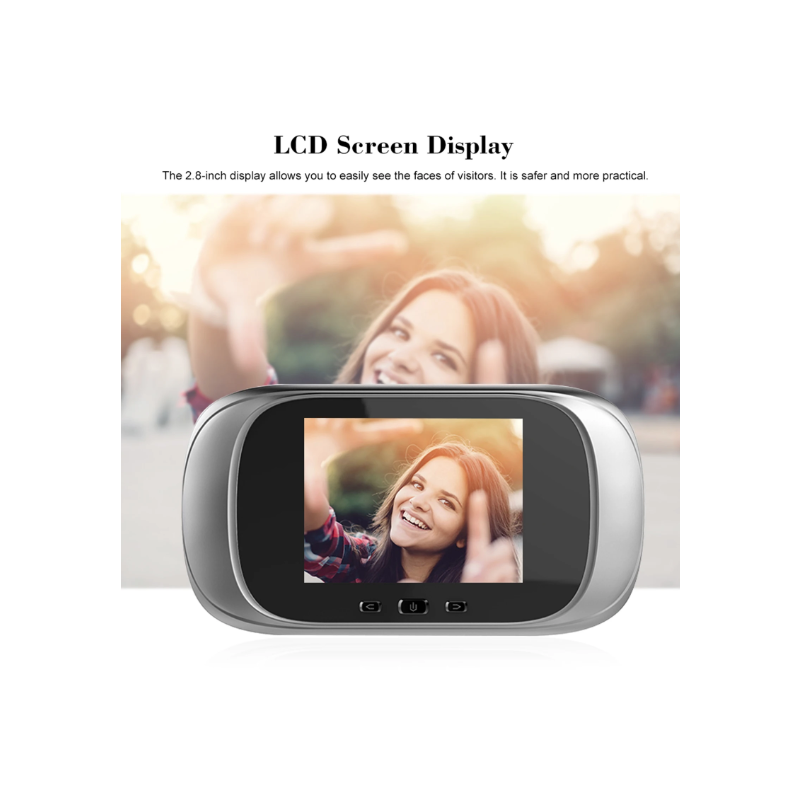 Digital Dörrvisare Kamera Dörrklocka – 2,8