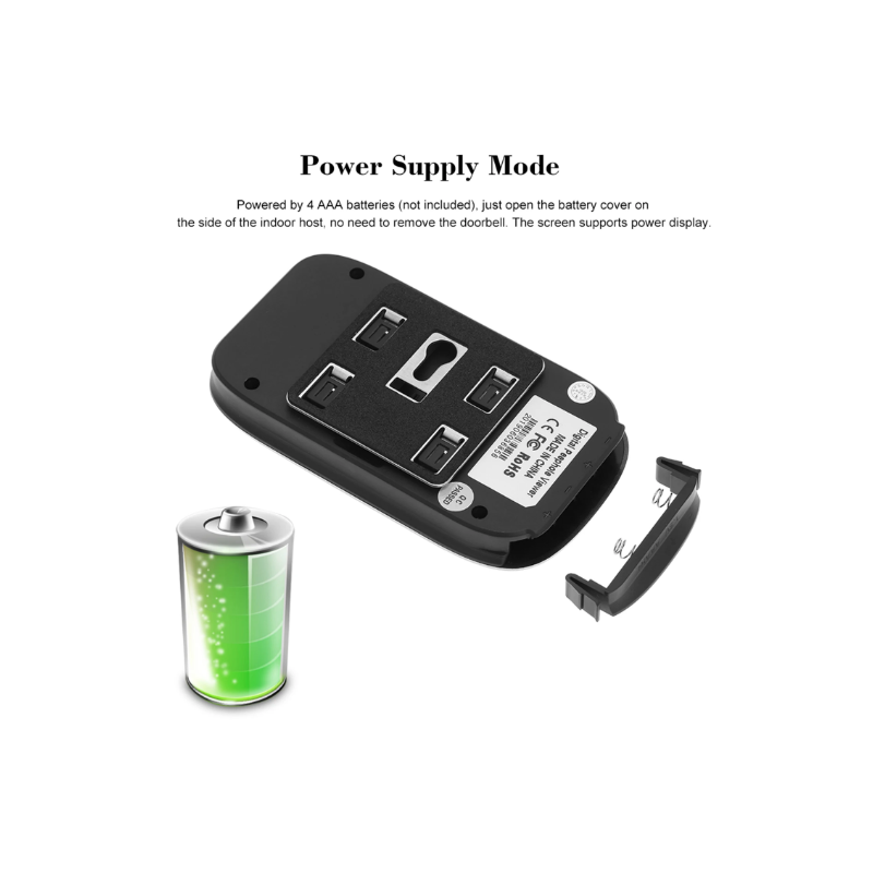Digital Dörrvisare Kamera Dörrklocka – 2,8