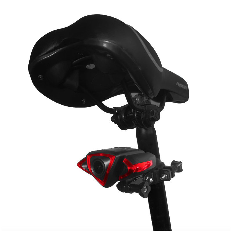 Cykel Bakljus Recorder 1080P Kamera med Smart Trådlös Fjärrkontroll och Cykel Blinkers för Cykelsäkerhet