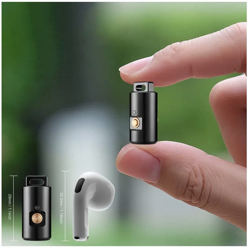 Minificklampa LED Uppladdningsbar Ficklampa Nyckelring Halsband Camping Vandring Portabel Lättvikt