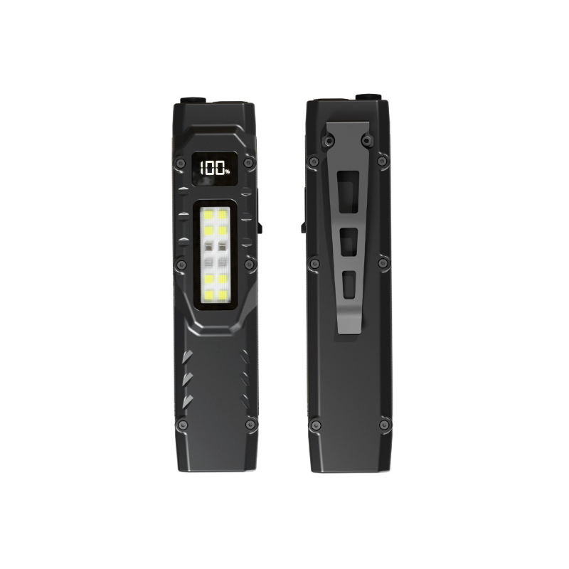 Upptäck NiteBeam EDC29 ultratunn LED-ficklampa i aluminiumlegering 1100 lumen USB-C för camping och daglig användning