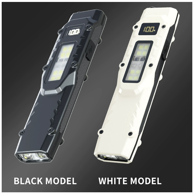 Upptäck NiteBeam EDC29 ultratunn LED-ficklampa i aluminiumlegering 1100 lumen USB-C för camping och daglig användning