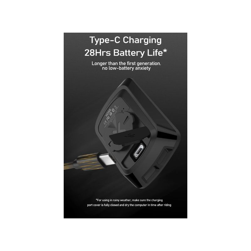 XOSS G+ G2 cykeldator GPS-generation med trådlös hastighetsmätare anpassad skärm för bättre cykelprestation