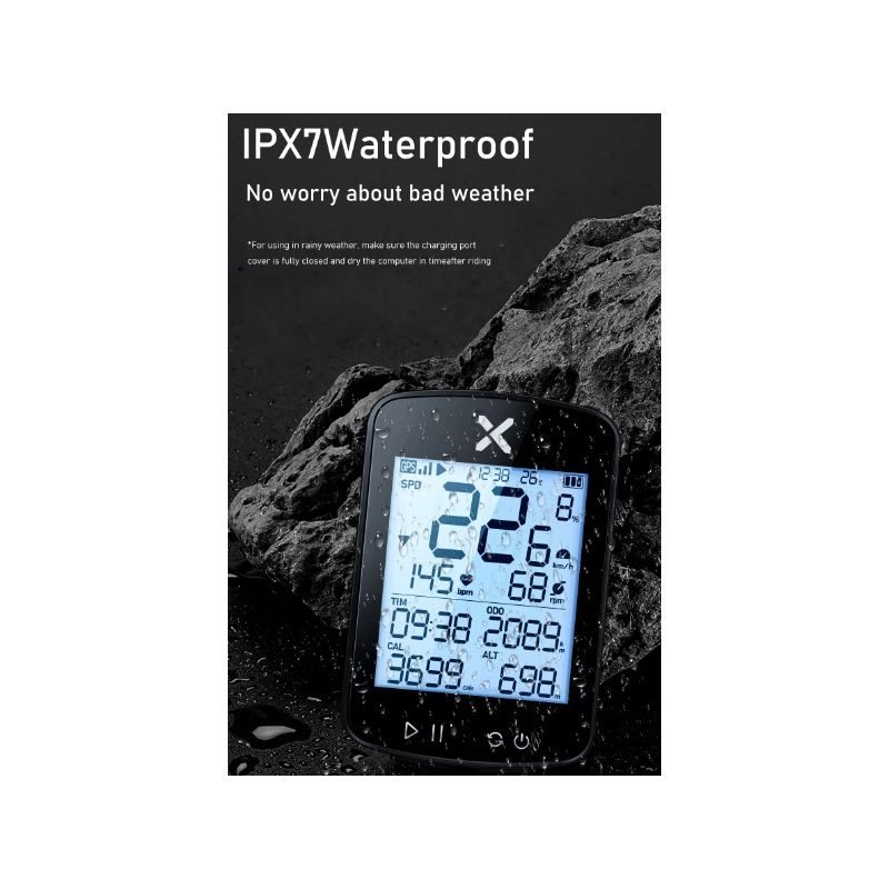 XOSS G+ G2 cykeldator GPS-generation med trådlös hastighetsmätare anpassad skärm för bättre cykelprestation
