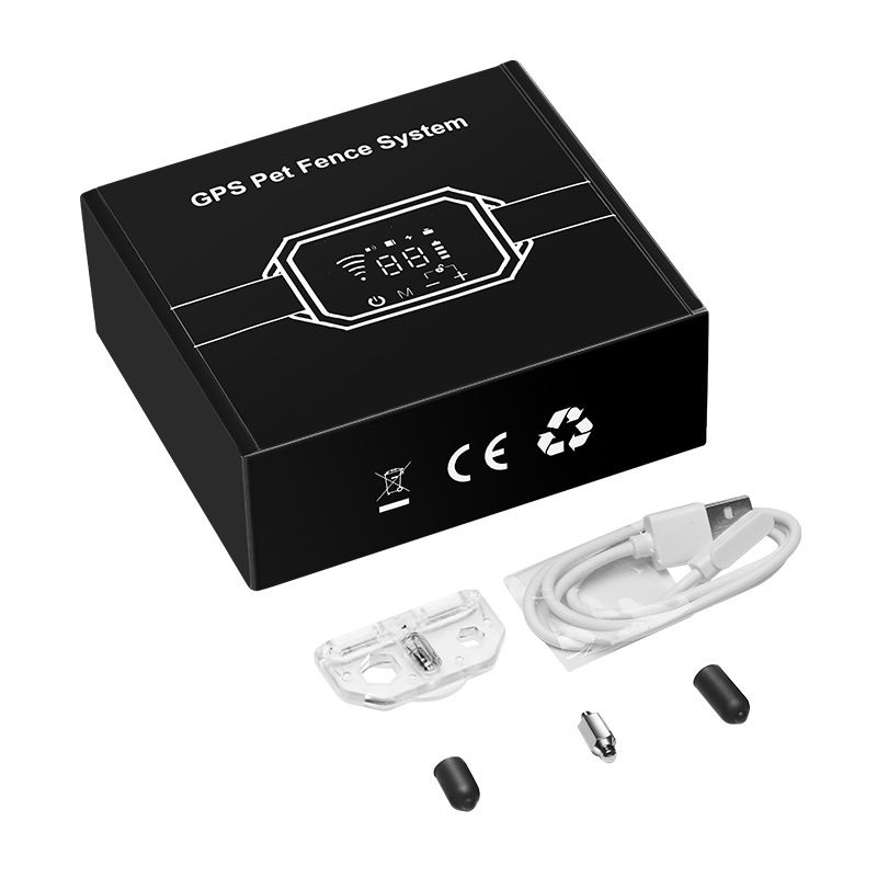 GPS Trådlöst Hundstängsel Elektroniskt Stängselsystem Vattentätt Hundträningshalsband Enkel Installation