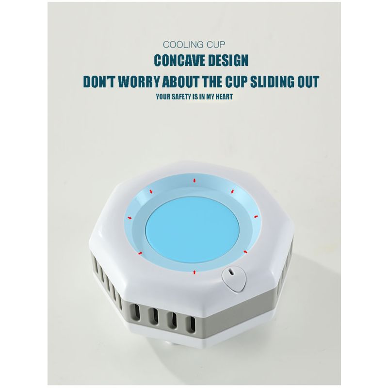 Bärbar kylskåp elektrisk dryck kylare och sommar vattenkokare Snabb temperaturreduktion för iskalla drycker