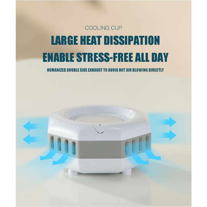 Bärbar kylskåp elektrisk dryck kylare och sommar vattenkokare Snabb temperaturreduktion för iskalla drycker