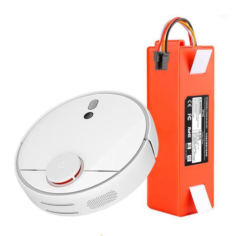 14.4V li-ion ersättningsbatteri för Xiaomi Mi Robot Roborock S50 S51 S55 hög kapacitet effektiv hemstädning