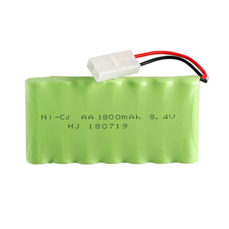  Ni-MH AA 8.4V 1800MAH 7PCS Högkapacitetsuppladdningsbart batteri