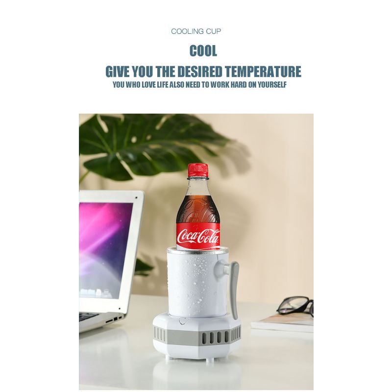 Bärbar kylskåp elektrisk dryck kylare och sommar vattenkokare Snabb temperaturreduktion för iskalla drycker