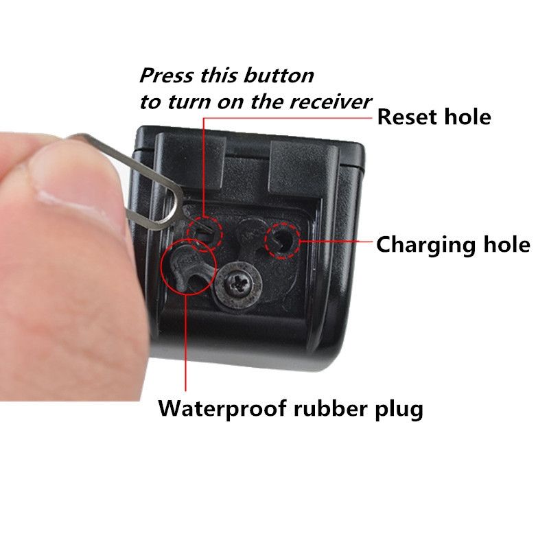 300m Elektriskt Hundträningshalsband Vattentätt Fjärrstyrt Justerbara Träningslägen Lydnadsträning för Husdjur