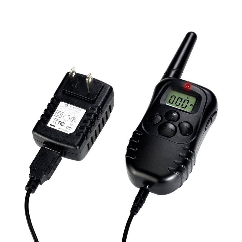 300m Elektriskt Hundträningshalsband Vattentätt Fjärrstyrt Justerbara Träningslägen Lydnadsträning för Husdjur