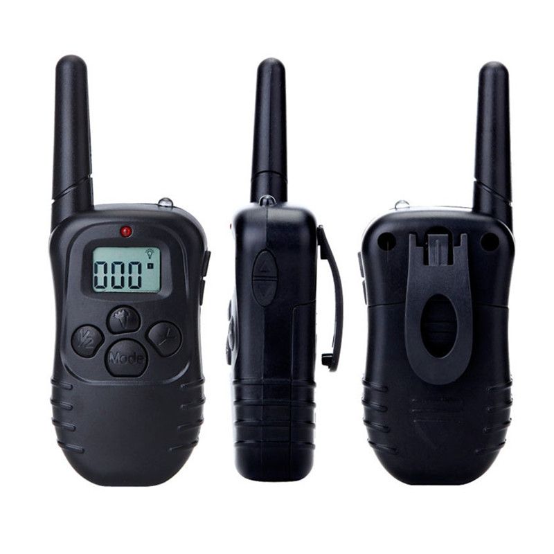 300m Elektriskt Hundträningshalsband Vattentätt Fjärrstyrt Justerbara Träningslägen Lydnadsträning för Husdjur