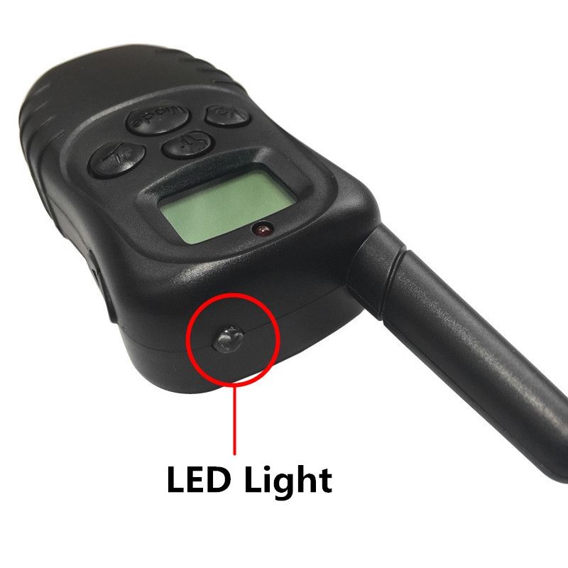 300m Elektriskt Hundträningshalsband Vattentätt Fjärrstyrt Justerbara Träningslägen Lydnadsträning för Husdjur