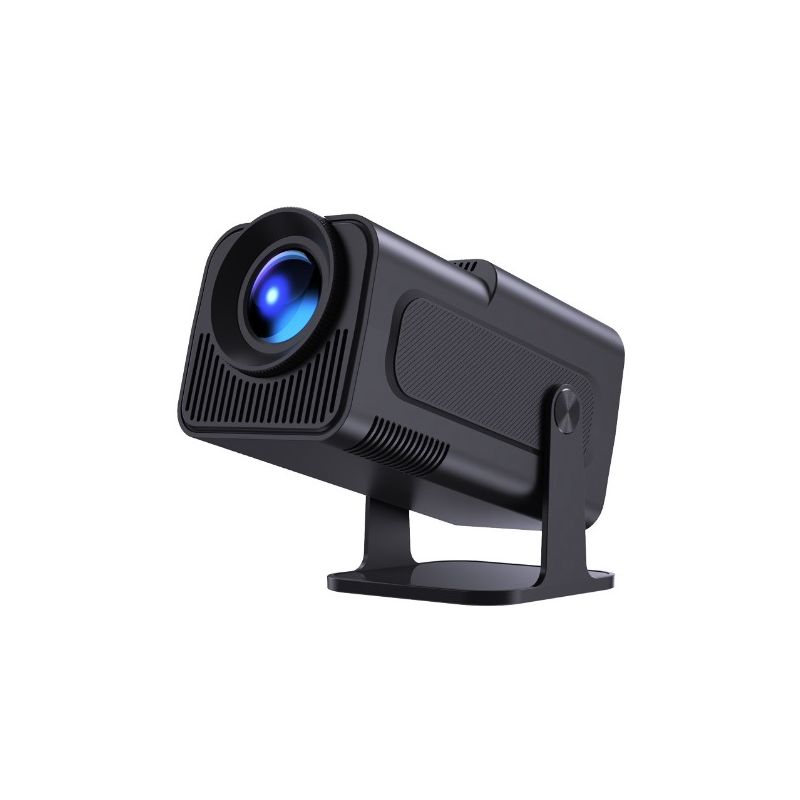 HY320 Projektor Android 11 Dual Wifi6 Portabel med 390 ANSI Lumen för Utomhusbio och Hemunderhållning