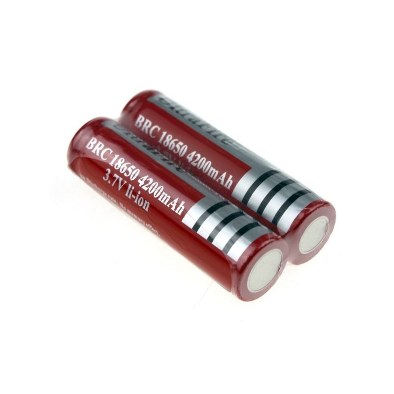 Ultrafire BRC 4200mAh 3.7V Li-ion hållbar och miljövänlig uppladdningsbar 18650 batteri för elektronik och mer