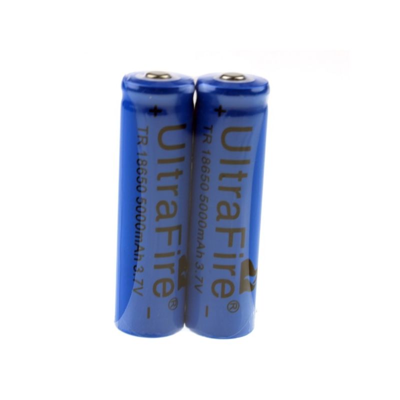 Upptäck Ultrafire TR 5000mAh 3.7V 18650 Li-ion uppladdningsbart batteri effektiv energilösning för ficklampor