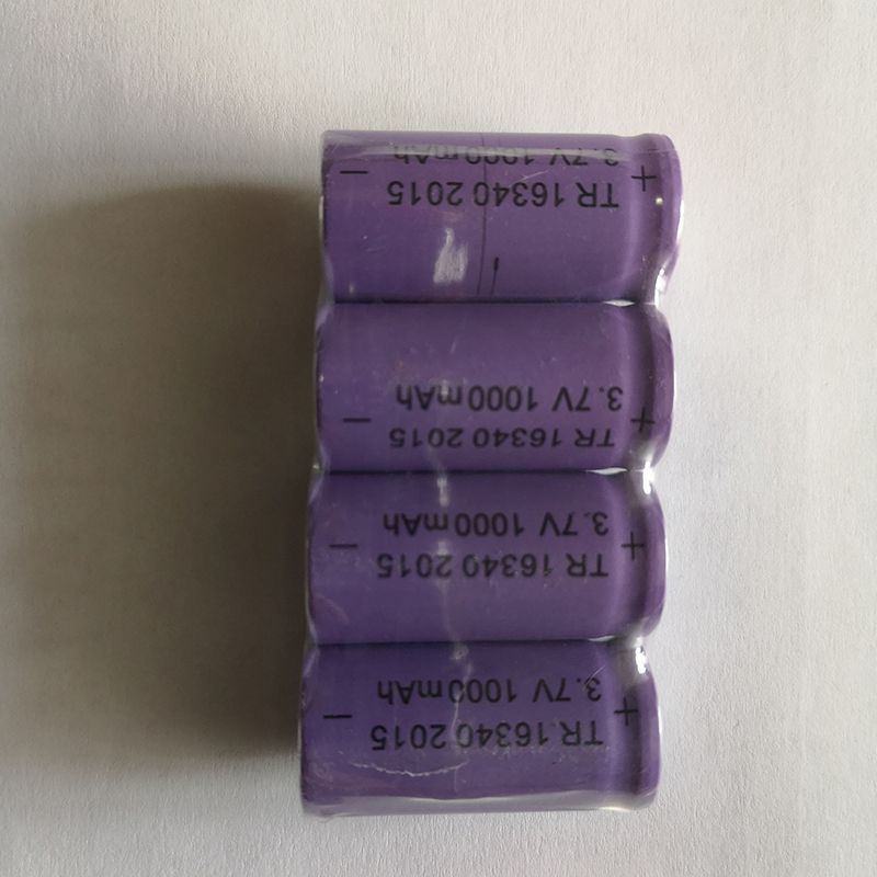 UltraFire TR 16340 1000mAh 3.7V hållbar energilösning för elektroniska leksaker och kompakt designficklampa