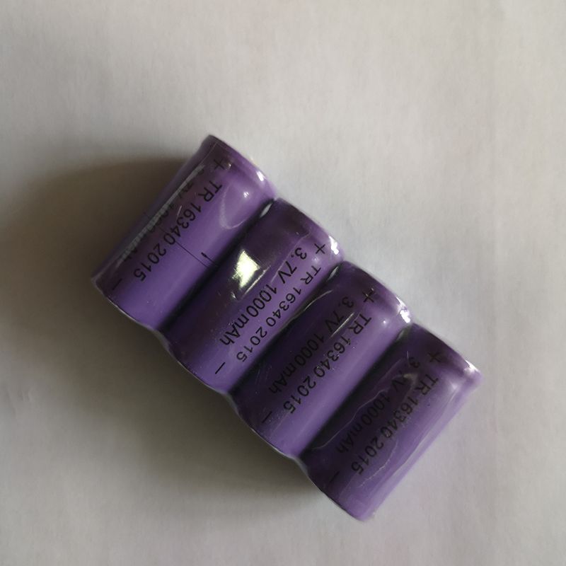 UltraFire TR 16340 1000mAh 3.7V hållbar energilösning för elektroniska leksaker och kompakt designficklampa