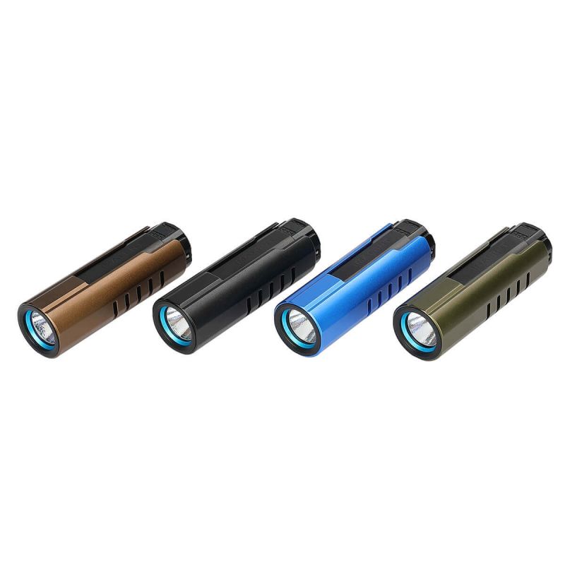 Imalent LD70 4000 Lumen LED ficklampa med OLED-skärm och flera belysningslägen kompakt och bärbar design