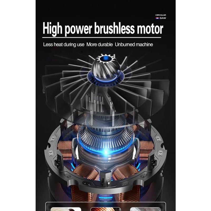 Handhållen Lövblåsare & Trädgårdsfläkt – Vikbar, Trådlös med Litiumbatteri för effektiv rengöring