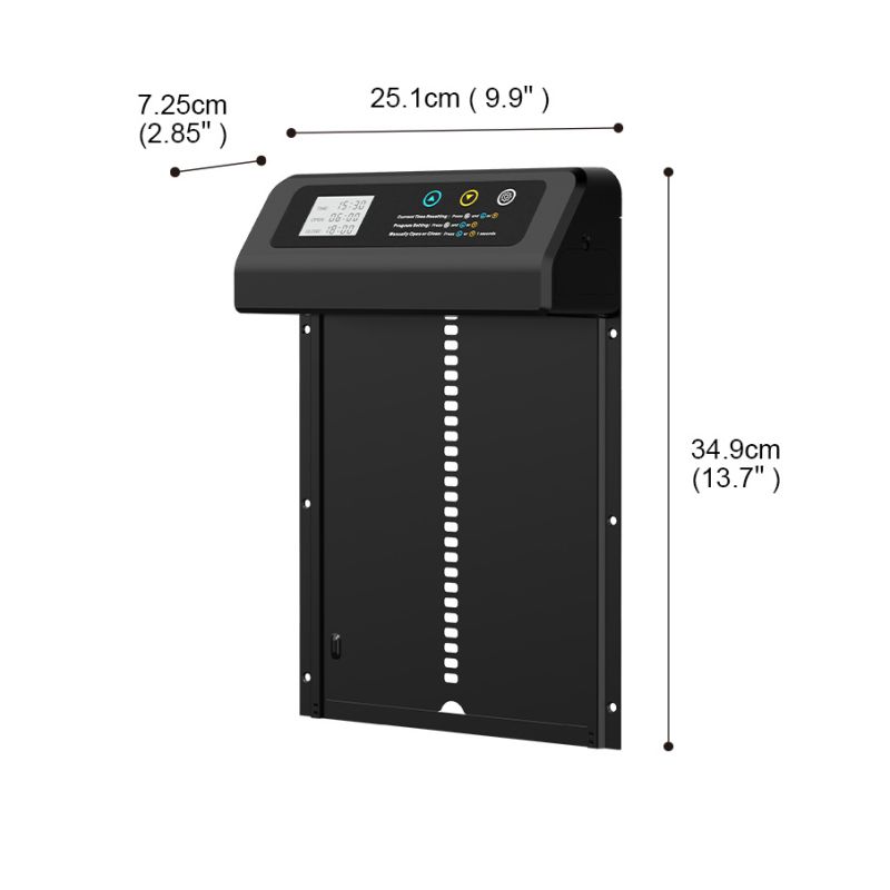 Automatisk Hönshusdörröppnare Elektrisk Kycklingdörr och Timer för Hönshus med Hållbar Konstruktion