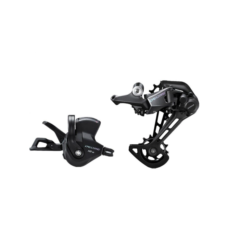 SHIMANO DEORE M6100 12-växlad grupper för terrängcykling Rapidfire Plus växling och RD M6100 SGS bakväxel
