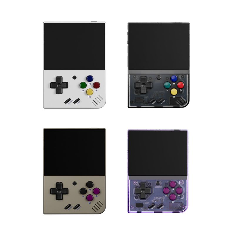 MIYOO Mini Plus bärbar retrospelskonsol med 3,5-tums IPS-skärm 640x480 upplösning för nostalgiskt spel