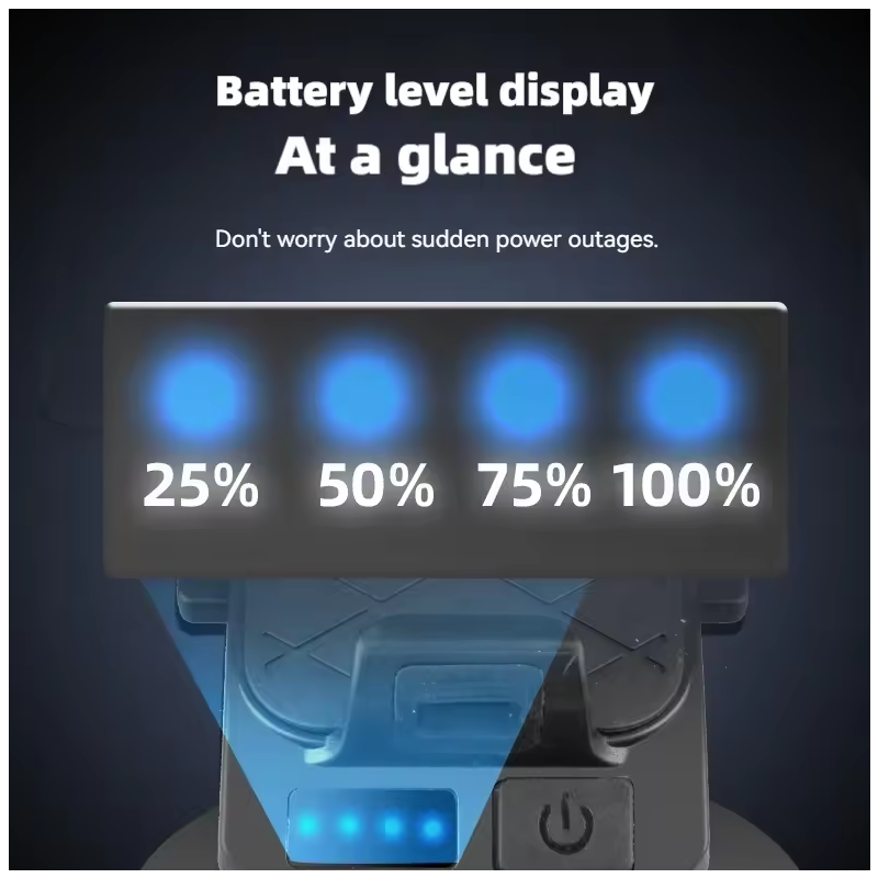 3-i-1 Cykellampa med Mobilhållare Cykel & Horn. Multifunktionell Framlampa, USB-C för Säkerhet.