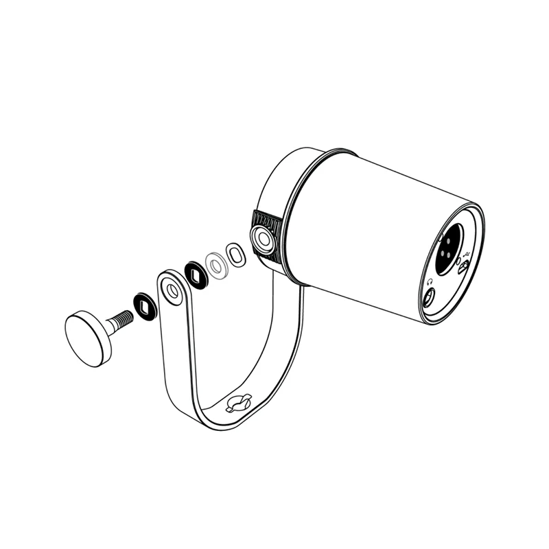 MV7 Professionell Dynamisk Mikrofon för Podcasting Live Streaming och Inspelning med Hög Kvalitet Ljud