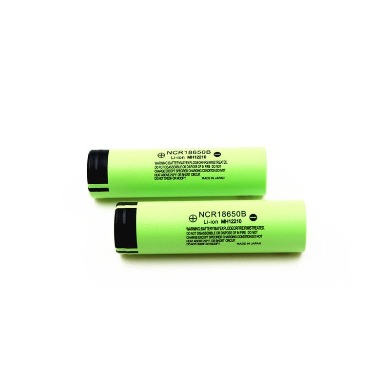 NCR18650B 3400mAh 18650 Li-Ion uppladdningsbart batteri