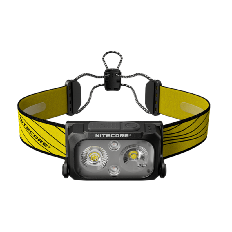 NITECORE NU25 Uppgraderad 400 Lumen Pannlampa USB-C Uppladdningsbar Perfekt för Camping och Utomhusäventyr