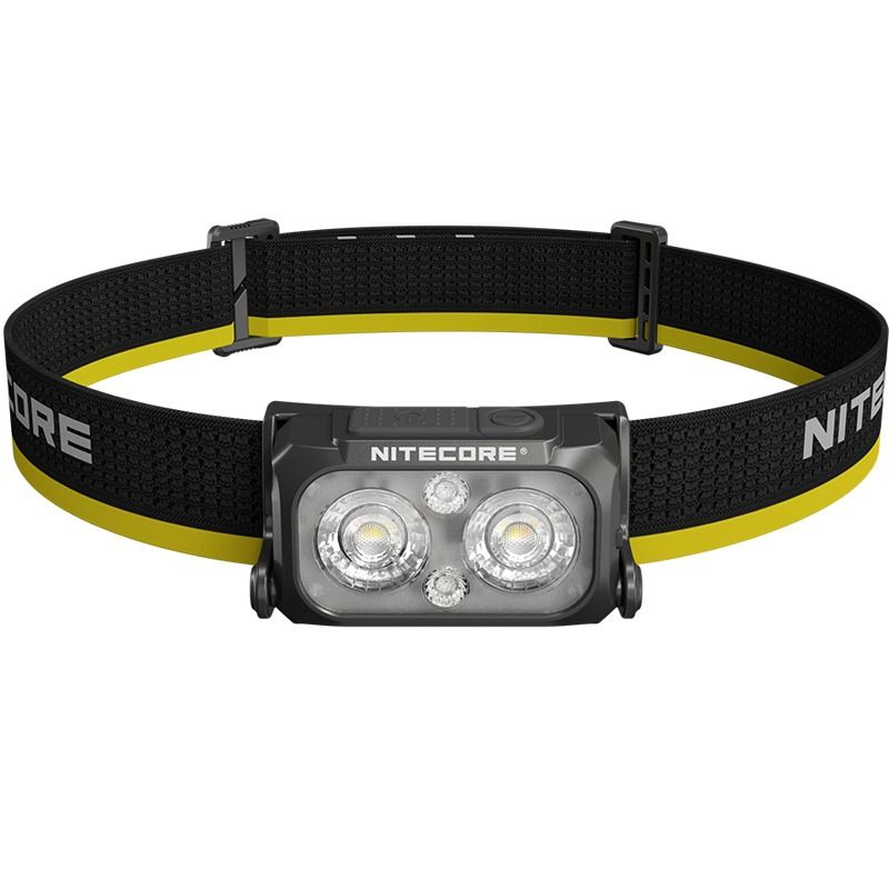 NITECORE NU25 MCT LED pannlampa 400 lumen USB-C laddningsbar kompakt design för friluftsentusiaster
