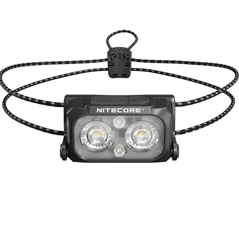 NITECORE NU25 Uppgraderad 400 Lumen Pannlampa USB-C Uppladdningsbar Perfekt för Camping och Utomhusäventyr