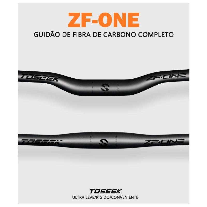 TOSEEK ZF-ONE MTB cykelstyre lättvikt full kolfiber 31,8mm breddalternativ 580mm-760mm mountainbike-tillbehör