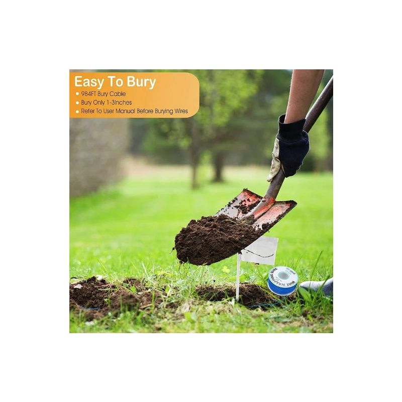 Elektriskt husdjursstängsel osynligt trådlöst hundstängsel utomhus hundträning magnetfältsteknik justerbart