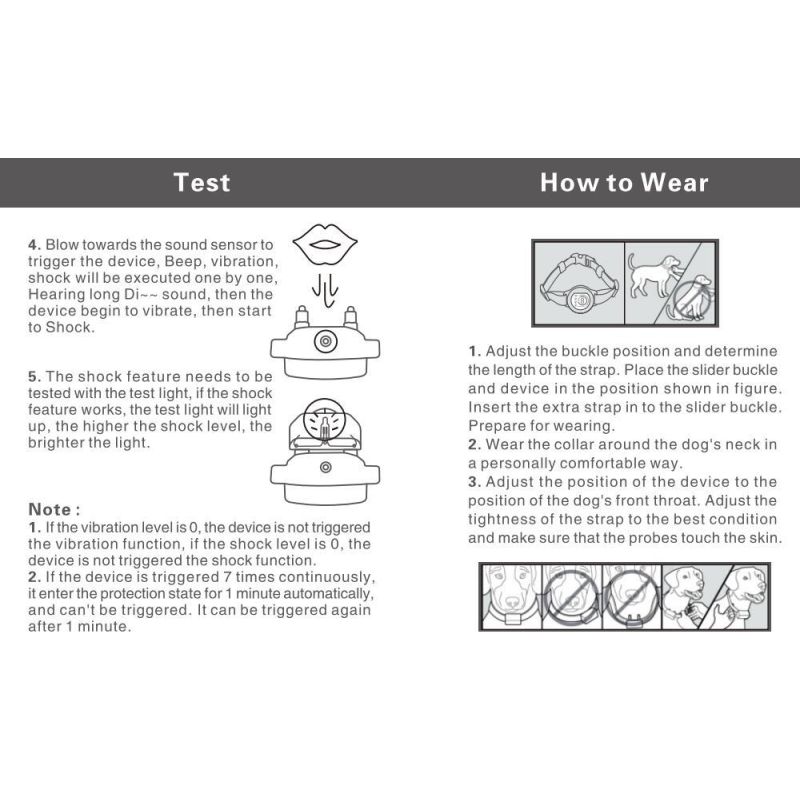 Color Screen Stopper Trainer med Skällande Igenkänningschip och Livfull LCD-Skärm för Effektiv Hundträning