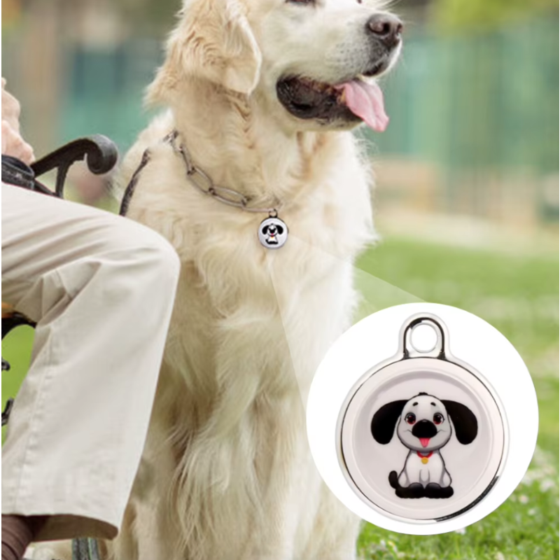 Hundspårare Airtag Hundhalsband med GPS Tracker för Hundar Bluetooth Spårning Innovativ Husdjursteknik