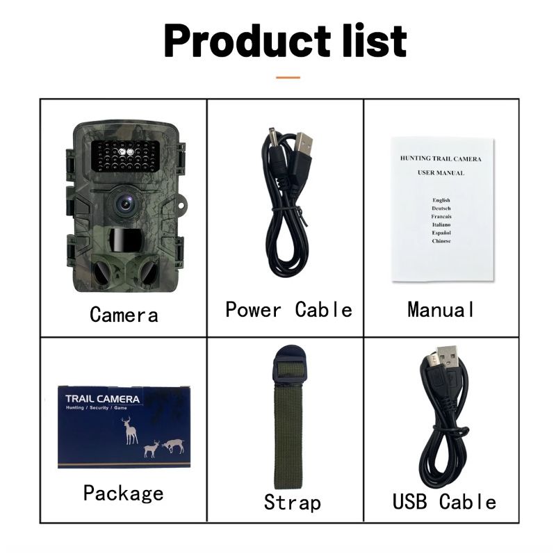 PR700 Infraröd Viltkamera Trail Kamera Djurövervakning Snabb Utlösningstid Infrarött Mörkerseende Utomhus